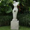 STATUES & SCULPTURES Timeless Contemporary Stone Garden Sculpture New