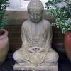 STATUES & SCULPTURES Meditation Buddha Stone Garden Statue Online