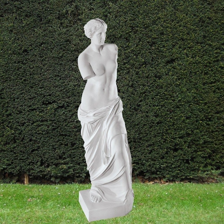 STATUES & SCULPTURES Venus De Milo 86Cm Marble Resin Garden Statue Hot