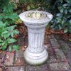 STATUES & SCULPTURES Classical Brass Stone Garden Sundial Best